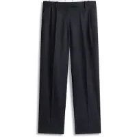 Tommy Hilfiger Stoffhose Timeless WW0WW48352 Dunkelblau Straight Fit