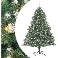 vidaXL Künstlicher Weihnachtsbaum Grün 240 cm