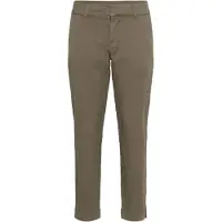 Kaffe Marlene-Hose "Damen Hose KAmette", Damen, Gr. 46, N-Gr, beige (morel), Obermaterial: 98% Baumwolle CO. 2% Elasthan EL., Hosen Marlene-Hose