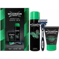 Wilkinson Sword Sword Sensitive Shave Trio Geschenkset für die Rasur