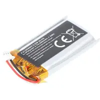AccuCell Akku passend für Sennheiser SDW 30 HS, Li-Polymer, 3,7V, 400mAh, 1,5Wh, built-in, ohne Werkzeug