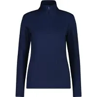 CMP Damen Second-Layer Stretch Softech Skipulli mit Dry Function blau 42
