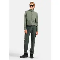 Odlo - Women's Mid Layer 1/2 Zip Grid Fleece - Fleecejacke Gr XXS oliv