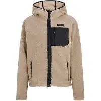 Ziener Fleecejacke "JUHA-Z midlayer man", Herren, Gr. 50, beige (sandstone), Obermaterial: 100% Polyester, Jacken Fleecejacke