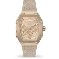 Ice Watch Ice-Watch - Ice boliday Timeless Taupe - Braune Damenuhr mit Silikonarmband - 02