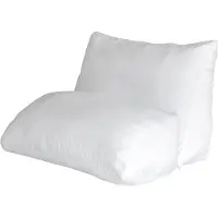 Jekatex Multi-Stützkissen "Multikissen", weiß, B:30cm H:50cm L:60cm, Bezug: 100% Polyester. Füllung: 100% Polyester, Funktionskissen, Multi-Stützkissen