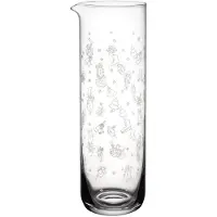 Villeroy & Boch Karaffe "Wasserkaraffe Toy's Delight 1 L transparent", bunt (transparent), B:8,5cm H:27cm T:9,7cm Ø:8,5cm, Karaffen, Karaffe, Spülmaschinenfest