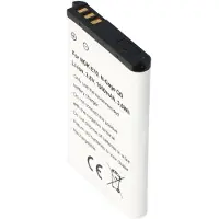 AccuCell Akku passend für Nokia E70, N-Gage QD, Nokia BL-6C Akku 1000mAh