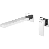 Steinberg Serie 160 Waschtischarmatur, Komplettset, inklusive Unterputzkörper, Ausladung 250 mm, 1601820