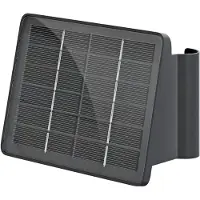 Goobay LED-Solar-Wandleuchte Quadros, schwarz
