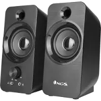 NGS SB350, 2.0 Kanäle, Kabellos, 6 W, 300 - 20000 Hz, Schwarz