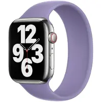 Apple Silikon Solo Loop für Watch | 38/40/41/42 mm - Größe 8 - English Lavender