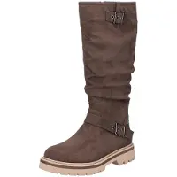 Rieker Damen-Schaftstiefel Mud-Braun, Farbe:braun, EU Größe:41