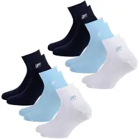 FILA Kurzsocken "UNISEX QUARTER PLAIN SOCKS" 6 Paar, mit Logo-Schriftzug