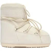 Moon Boot Unisex. 80D1409380 Icon Low Gummistiefel Beige (42/44), Wohnung, Schnürsenkel, Lässig