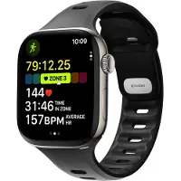 Nomad Tempo Silikonarmband für Apple Watch | 44/45/46/49 mm - Black