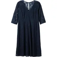 Sheego Cocktailkleid in nachtblau | Gr.: 50
