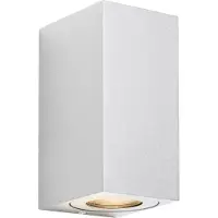 Nordlux Außenwandlampe Canto Maxi Kubi 2, 17 cm, weiß