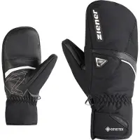 Ziener Fäustlinge "GALISOR-Z GTX + GORE PLUS", Herren, Gr. 9, schwarz, Polyester, Handschuhe Fäustlinge