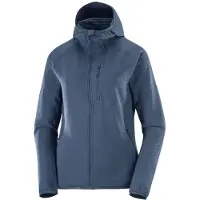 Salomon - Women's Essential Lightwarm - Fleecejacke Gr XL blau
