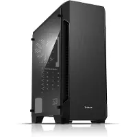 Zalman S3, Midi Tower, PC, Schwarz, ATX, micro ATX, Mini-ITX, Acryl, Kunststoff, Stahl, HDD, Leistung