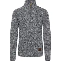 !Solid Troyer SOLID "Troyer SDPankraz", Herren, Gr. XL, blau (insignia b), Obermaterial: 100% Baumwolle CO., Pullover Troyer