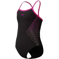 Speedo Plastisol Placement Thinstrap Muscleback Badeanzug
