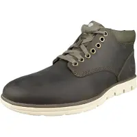 Timberland Sneaker "BRADSTREET - MID LACE UP SNEAKER", Herren, Gr. 44, braun (canteen), Leder, Schuhe Sneaker, Winterstiefel, Schnürstiefel, Winterschuhe