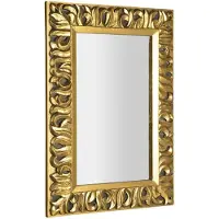 Sapho ZEEGRAS Rahmenspiegel, 70x100cm, Gold