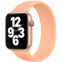 Apple Silikon Solo Loop für Watch | 38/40/41/42 mm - Größe 1 - Cantaloupe