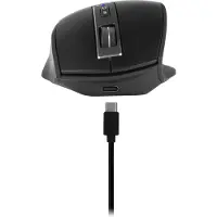 NGS BLUR-RB, rechts, Bluetooth + USB Type-A, 3200 DPI, Schwarz