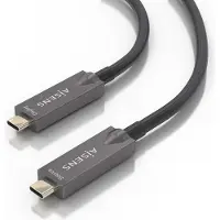 Aisens A157-0882, 10 m, USB C, USB C, USB 3.2 Gen 1 (3.1 Gen 1), 10 Gbit/s, Schwarz