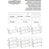 Arditex Disney Mickey Aufbewahrungsregal Mit 3 Schubladen