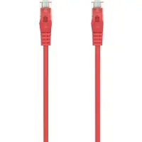 Aisens A145-0559, 1 m, Cat6a, U/UTP (UTP), RJ-45, RJ-45, Rot