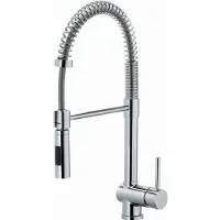 Paffoni Stick - Spültischarmatur mit ausziehbarer Geschirrbrause, chrom SK179CR