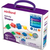 Miniland Activity Shapes Pädagogisches Spielzeug