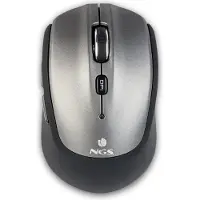 NGS Frizz BT, Beidhändig, Optisch, Bluetooth, 1600 DPI, Grau