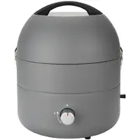 TAINO Grill-to-Go portabler Gasgrill Campinggrill Kugelgrill Grau
