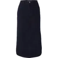 Pepe Jeans für Damen. PL9011885 Sunny Midirock schwarz (M), Lässig, Baumwolle