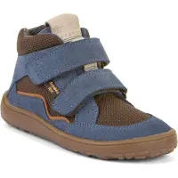 Froddo FroddoTex Barefoot Autumn Kinder Wasserdichte Barfußschuhe Blau/Braun (Denim+), G3110266-2 - Gr. 36