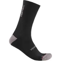 Castelli - Venti Soft Merino Sock - Radsocken Gr 36-39 schwarz