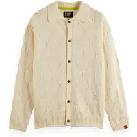 Scotch & Soda Open Work Long Sleeve Shirt Eggnog Größe: XXL | Pullover Outlet | Herren