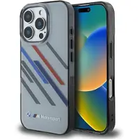 BMW Fall Motosport Iml Zufällige Streifen Na Iphone 16 Pro - Szare