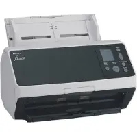 Ricoh fi-8170, 216 x 355,6 mm, 600 x 600 DPI, 70 Seiten pro Minute, Graustufen, Monochrom, ADF + Scanner mit manueller Zuführung, Schwarz, Grau