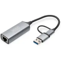 Digitus Dn-3028 Rj45 Auf Usb-a Adapter