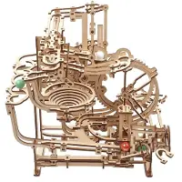 Ugears Kugelbahn Stufenaufzug Holzmechanisches Modell Bauspiel