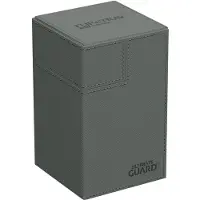 Ultimate Guard Kartenbox Flip'n'Tray XenoSkin Monocolor 100+ Grau