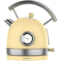 Cecotec Wasserkocher Thermosense 420 Vintage Light Yellow