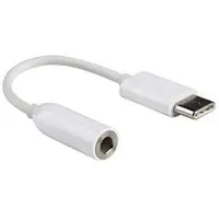 OEM Adapter HF/audio Typ C - Jack 3,5mm weiß
