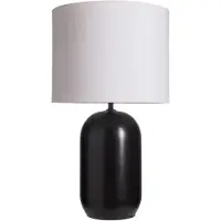 Pauleen Tischleuchte MYSTIC SHINE, weiß/schwarz, Höhe 30 cm